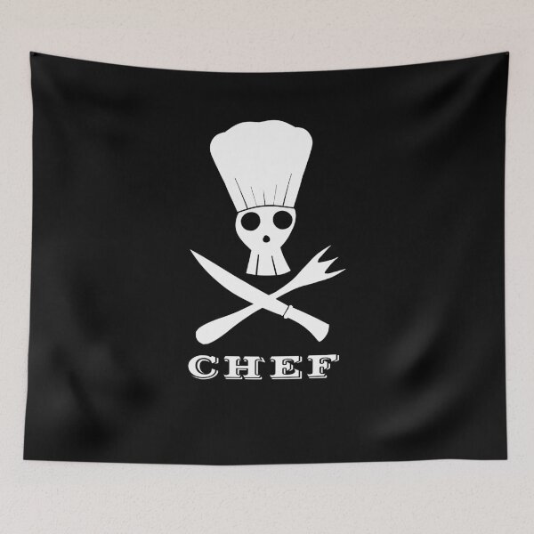 Item preview, Chef Kitchen Cook Design - Skull Danger - Kitchen Lovers  designed and sold by JPColemonts.