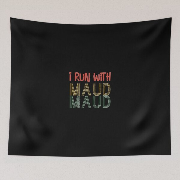 Item preview, I RUN WITH MAUD - Ahmaud Arbery - #iRunWithMaud #JusticeforAhmaud - keep running for Ahmaud  designed and sold by BeYourOwnHero.