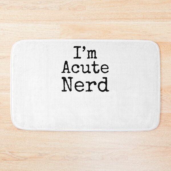 Item preview, Funny Pun I'm Acute Nerd Math Joke designed and sold by TNDesignStudio.