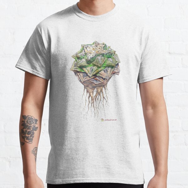 Minimal Ariocarpus fissuratus Classic T-Shirt
