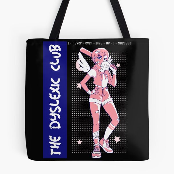 Item preview, Dyslexic T Shirt Winners pink anime baseball angel player  designed and sold by domdjs4239.