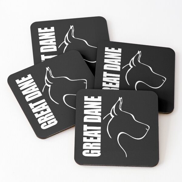 Item preview, Great Dane Great Dane dog canine profile designed and sold by dogarts.