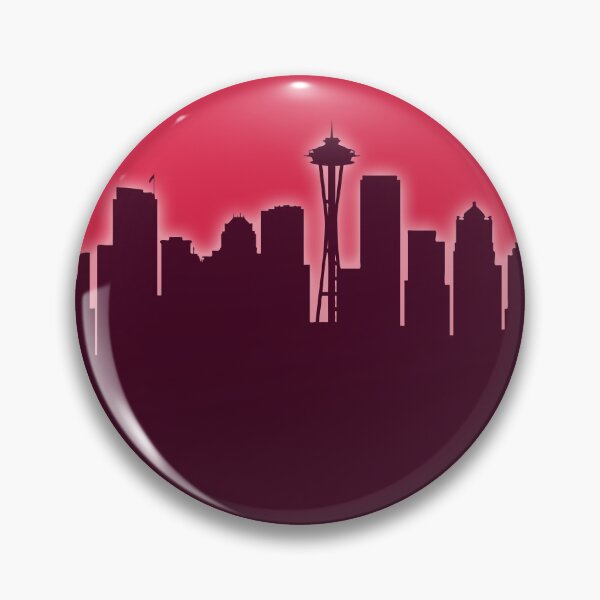 Item preview, Seattle Washington Skyline designed and sold by ArtPrints.