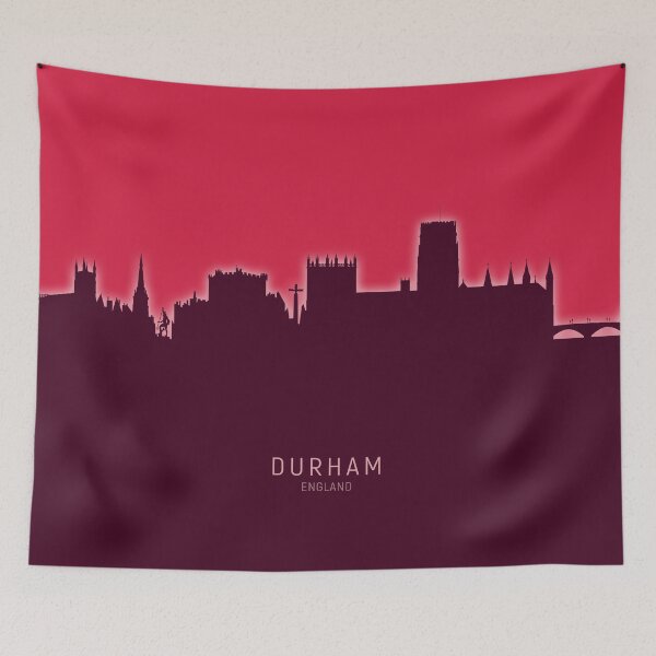 Item preview, Durham England Skyline Cityscape designed and sold by ArtPrints.