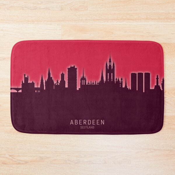 Item preview, Aberdeen Scotland Skyline designed and sold by ArtPrints.