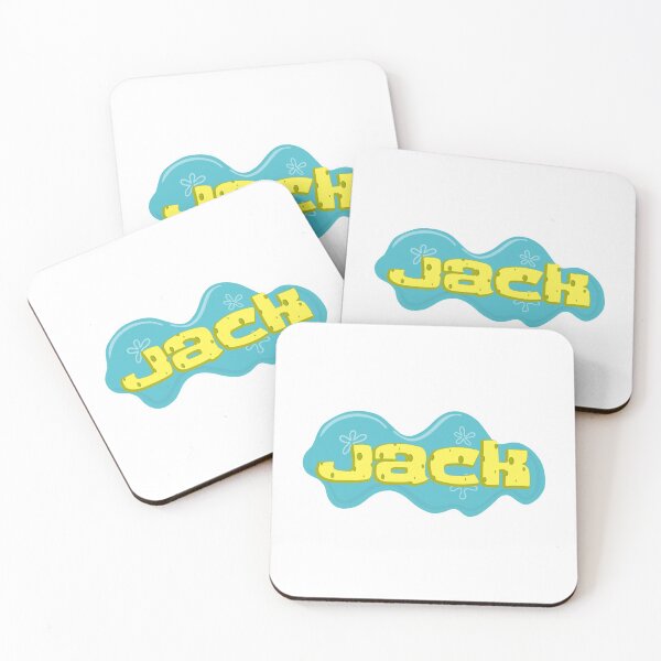 Item preview, Boy Name Jack in SpongeBob Cartoon Style designed and sold by Space-Bug.