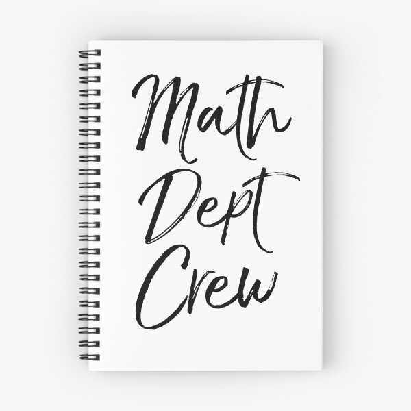 Item preview, Math Dept Crew Mathematics Department designed and sold by TNDesignStudio.