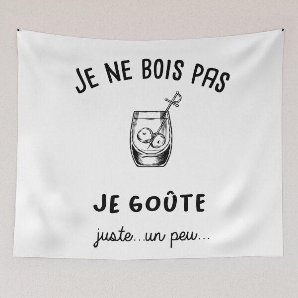 Item preview, I don't drink I taste alcohol t-shirt for aperitif designed and sold by Catcrea.