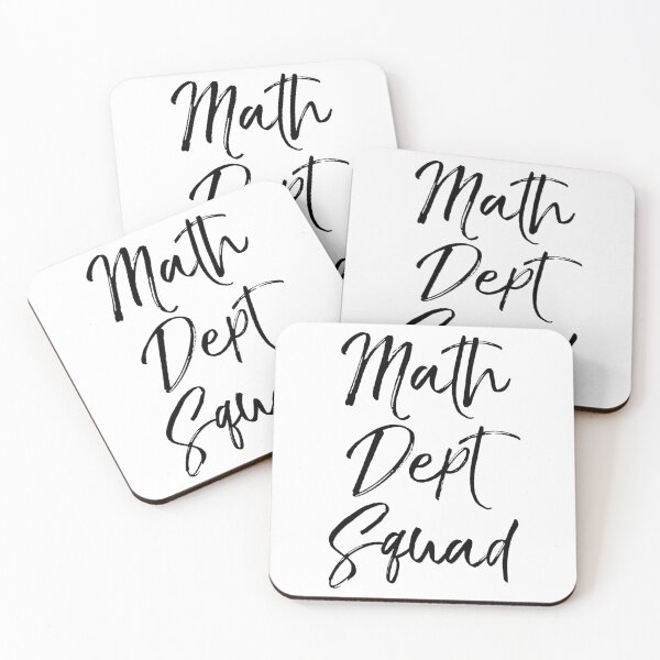 Item preview, Math Dept Squad Mathematics Department designed and sold by TNDesignStudio.