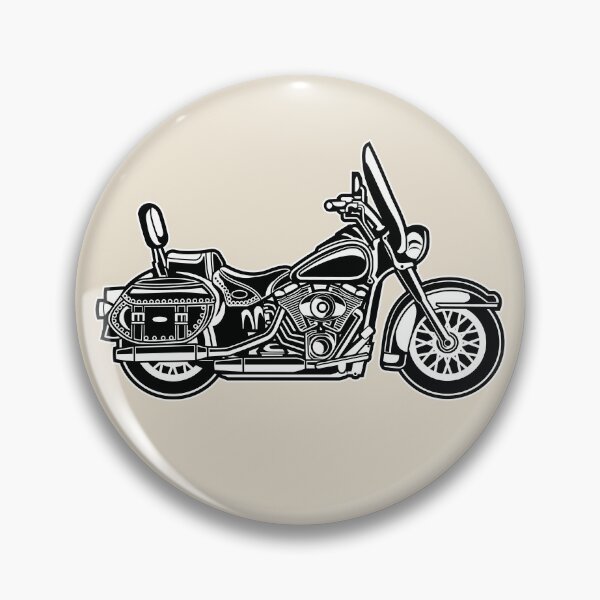 Item preview, Chopper / motorcycle 06_black white designed and sold by RollOn.