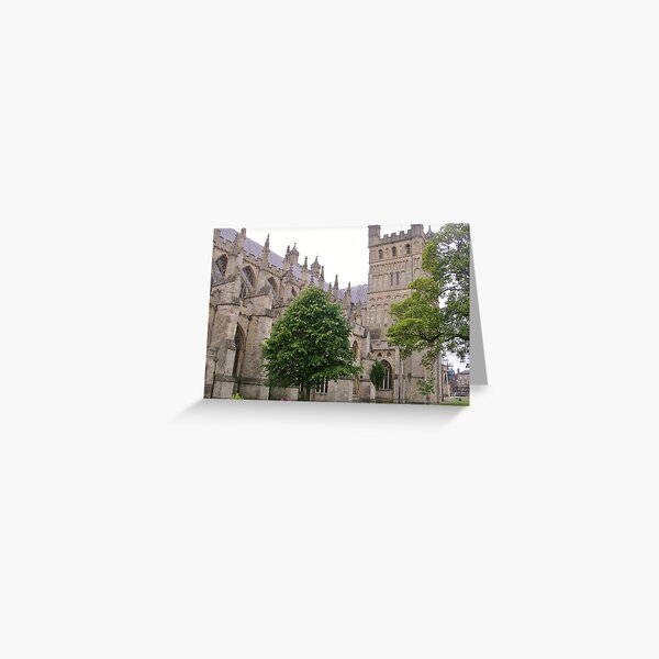Exeter Cathedral Greeting Card