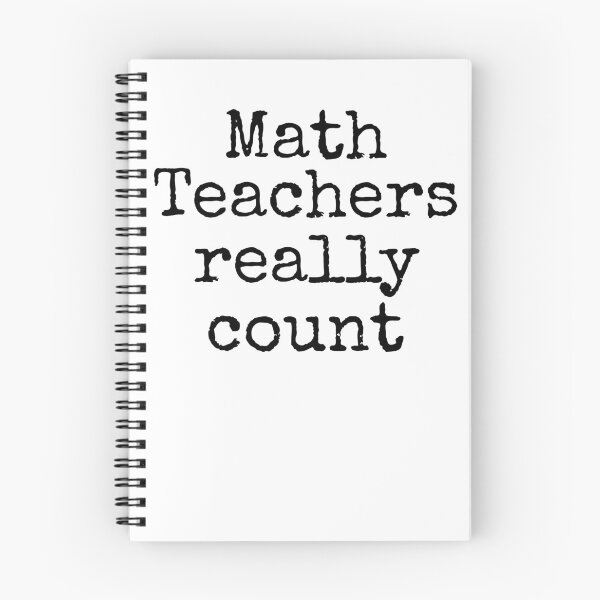 Item preview, Math Teachers Really Count Math Joke designed and sold by TNDesignStudio.