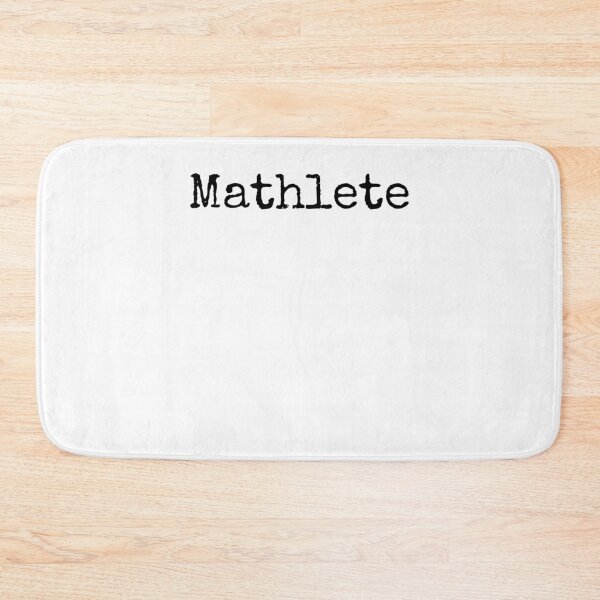 Item preview, Mathlete Funny Math Althete Pun Math Joke designed and sold by TNDesignStudio.