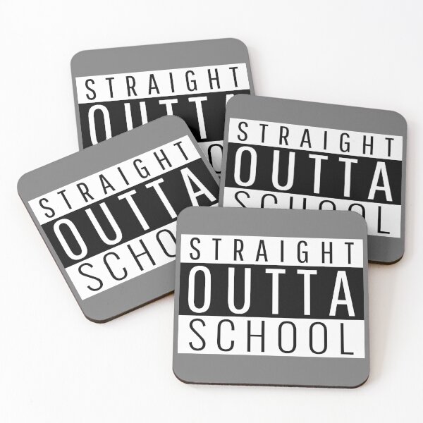Item preview, Straight outta school! designed and sold by wydrenpng.