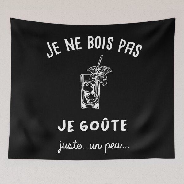 Item preview, I don't drink I taste alcohol t-shirt for aperitif designed and sold by Catcrea.