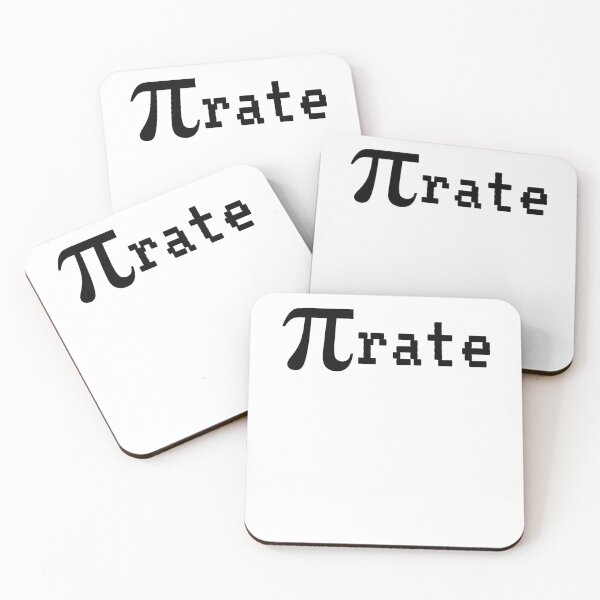 Item preview, Pirate Funny Pi Math Pun Math Joke designed and sold by TNDesignStudio.