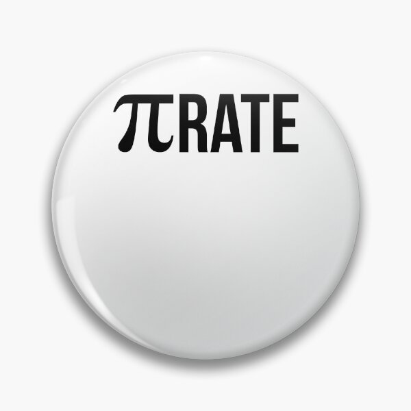 Item preview, Pirate Math Pi Pun Math Joke designed and sold by TNDesignStudio.