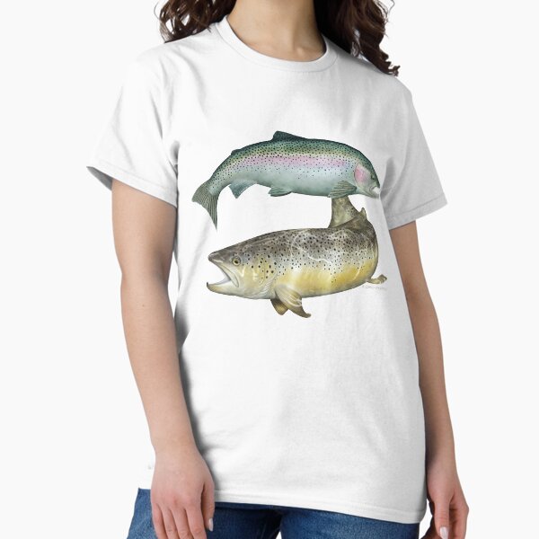 Item preview, Brown Trout & Rainbow Trout designed and sold by David Pearce Marine Art.