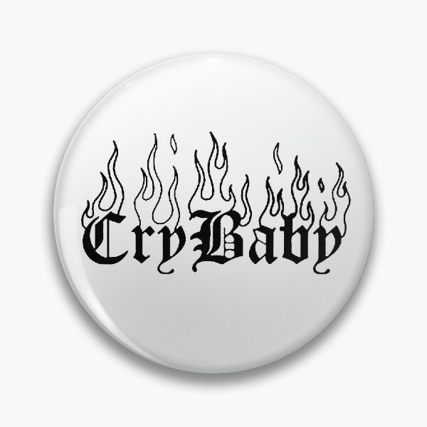 Item preview, Lil Peep Cry Baby Tattoo on Fire Original Design designed and sold by nmrkdesigns.