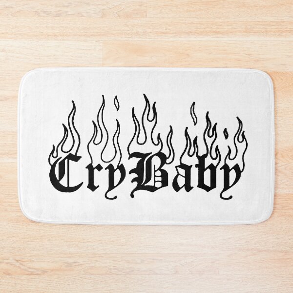 Item preview, Lil Peep Cry Baby Tattoo on Fire Original Design designed and sold by nmrkdesigns.