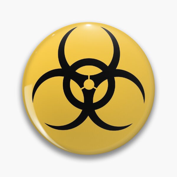 Item preview, Pattern of symbol of biohazard threat alert designed and sold by Argunika.