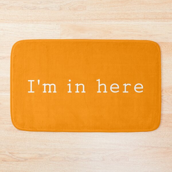 Item preview, I'm in here (orange background, white font) designed and sold by ByMaSOLE.