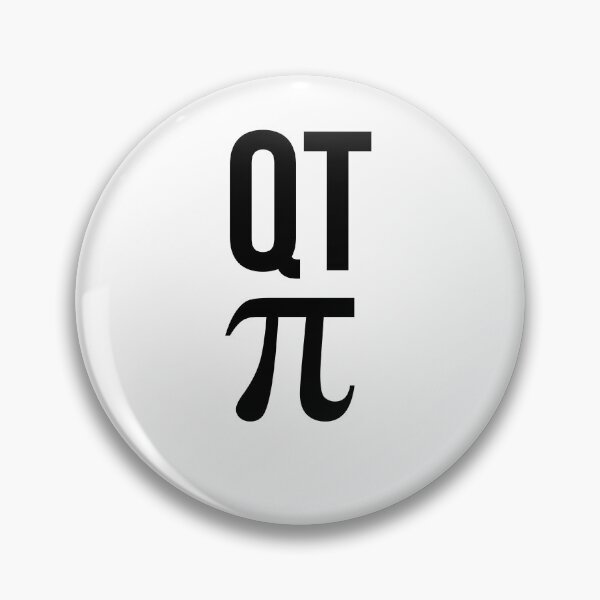 Item preview, QT PI Funny Cutie Pie Pun Math Joke designed and sold by TNDesignStudio.