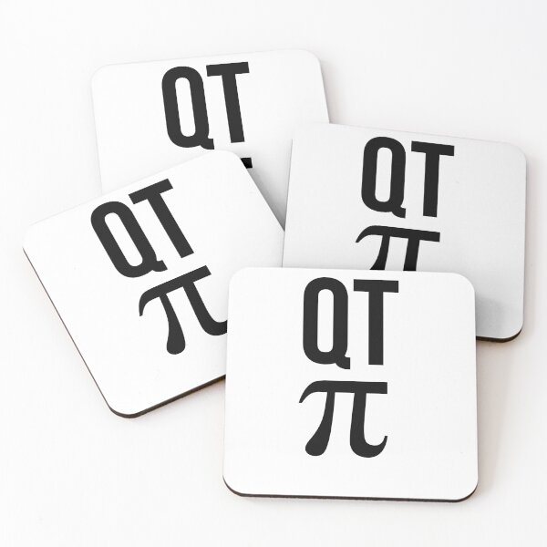 Item preview, QT PI Funny Cutie Pie Pun Math Joke designed and sold by TNDesignStudio.