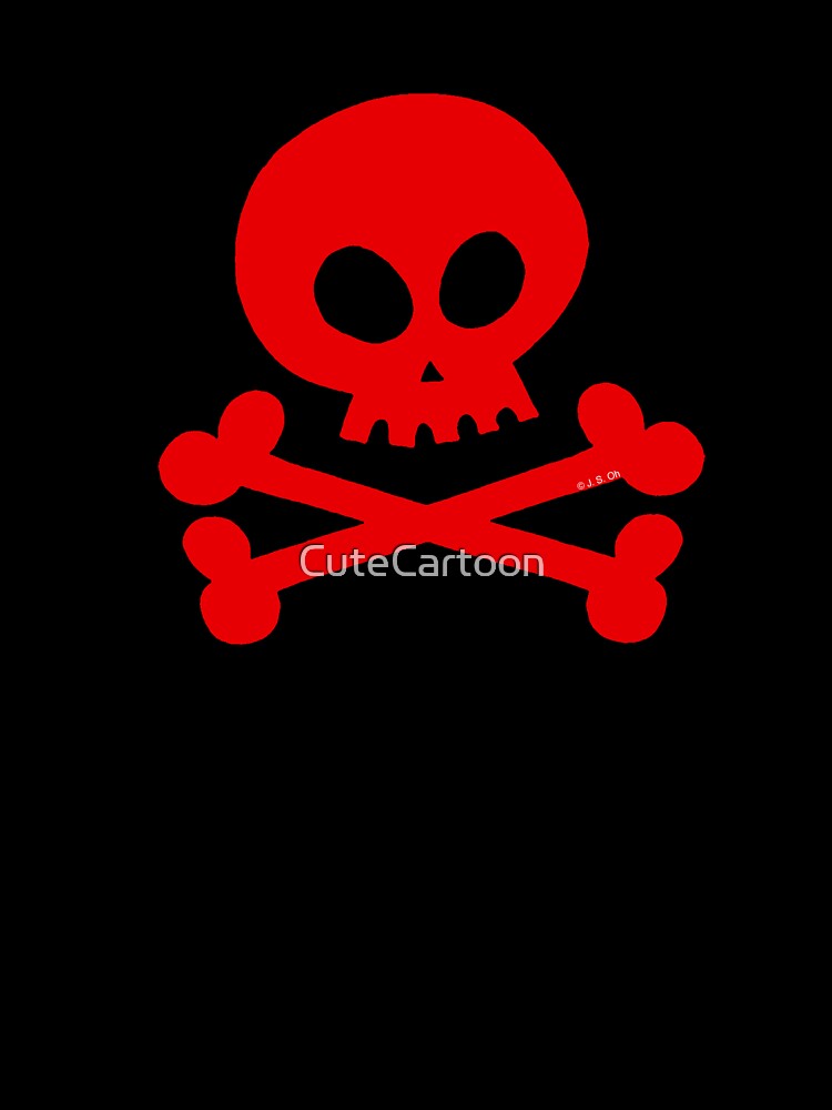 Seeing Red Skull And Crossbones T-Shirt Seeing Red Skull And Crossbones T-Shirt