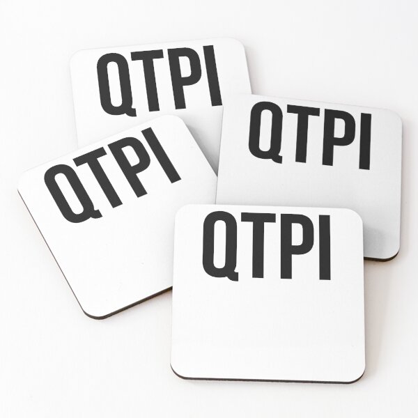 Aperçu de l'œuvre QTPI Funny Math Pun Cutie Pie Math Joke créée et vendue par TNDesignStudio.