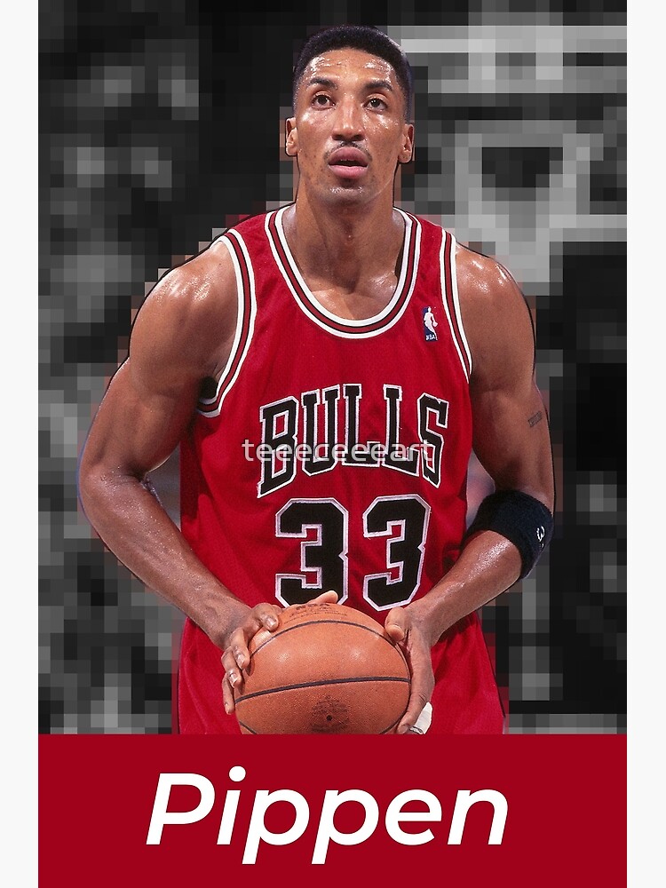 Scottie Pippen Jersey Posters and Art Prints for Sale