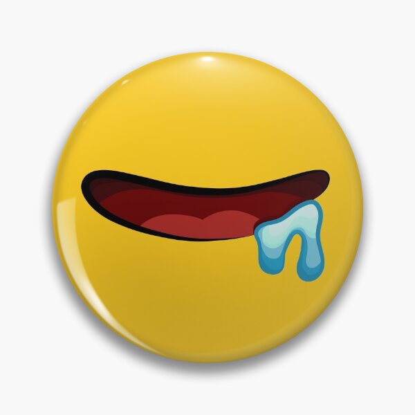 Item preview, EMOJI DROOLING MASK designed and sold by aydapadi.