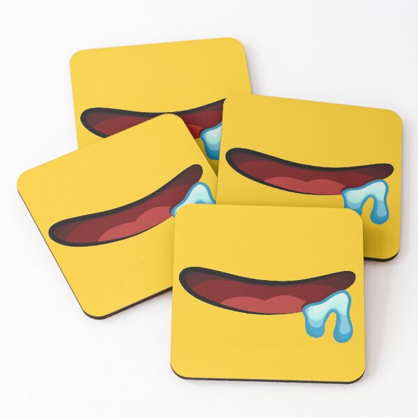 Item preview, EMOJI DROOLING MASK designed and sold by aydapadi.