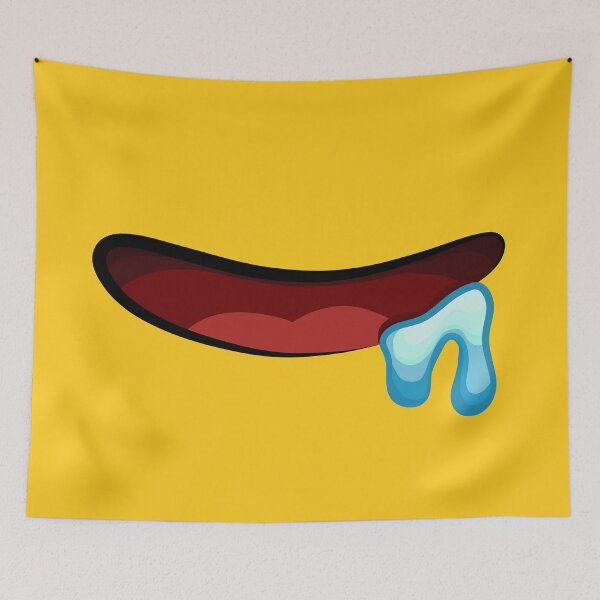 Item preview, EMOJI DROOLING MASK designed and sold by aydapadi.
