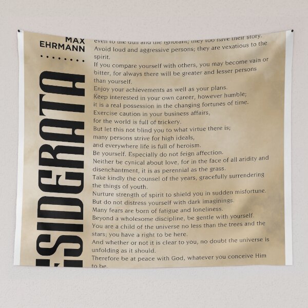 Item preview, Desiderata, Max Ehrmann - Typography Print 9 - Literary Poster designed and sold by Studio Grafiikka.