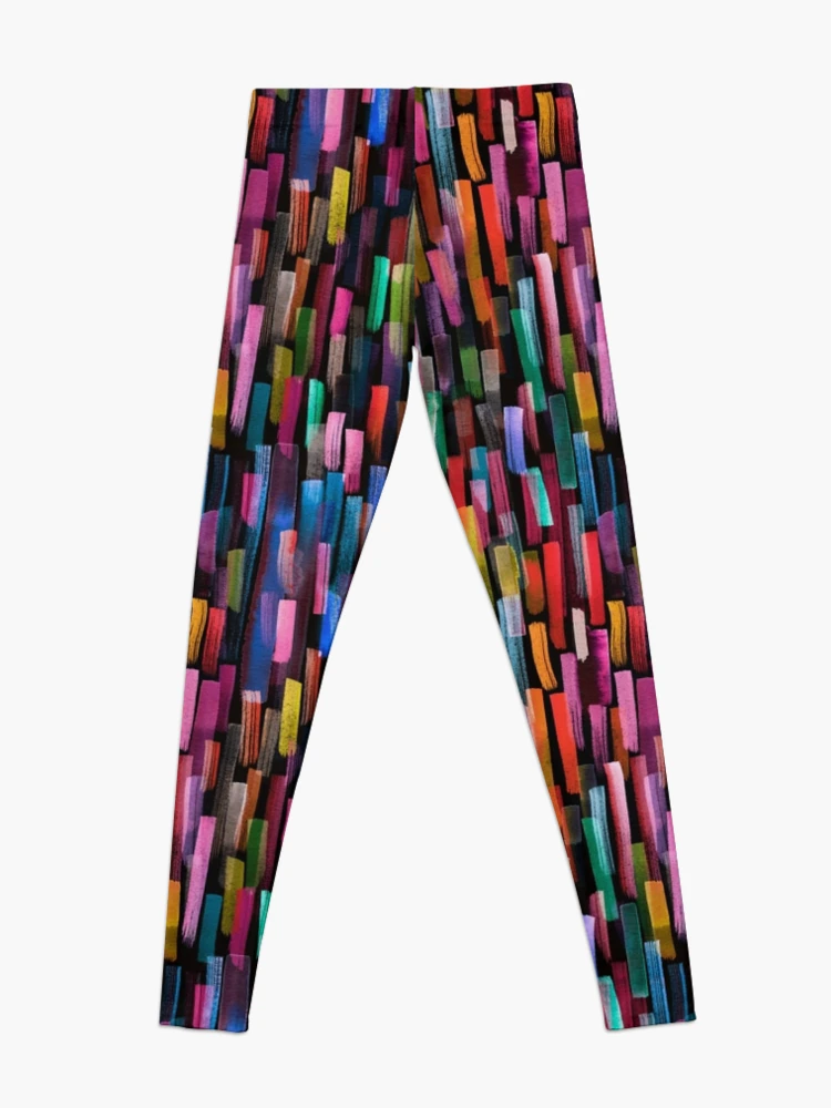 Rainbow Side Striped Leggings  Shop Clothing at Papaya Clothing