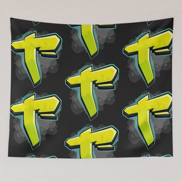 Item preview, Graffiti Letter T designed and sold by NameGraffiti.