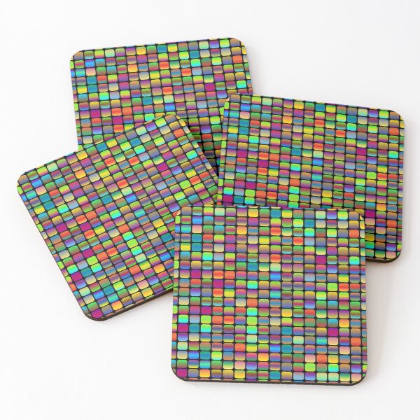 Item preview, Colorful Squares to Cheer up anyones Mood - Cheerful designed and sold by WackyJacks.