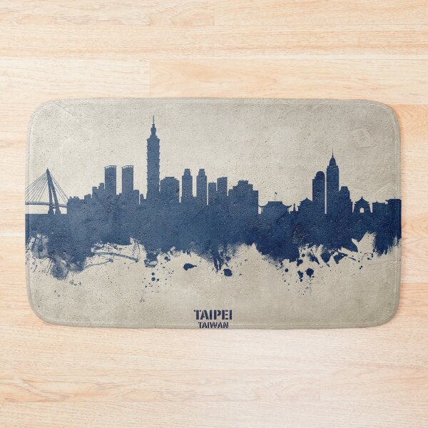 Item preview, Taipei Taiwan Skyline designed and sold by ArtPrints.