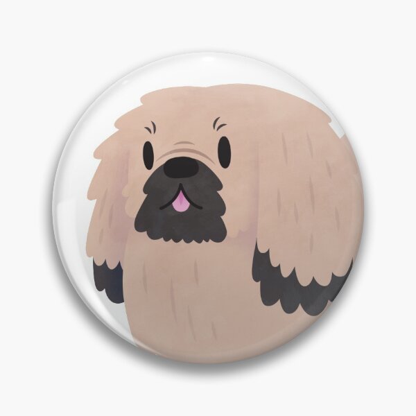 Item preview, Pekingese Derpy Dog designed and sold by Claire Stamper.