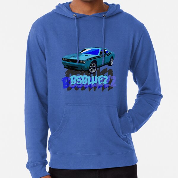 Bill's B5 Blue Challenger TeeShirt Lightweight Hoodie