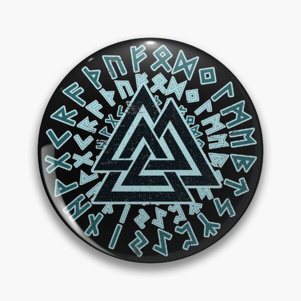 Item preview, Valknut Wotansknoten Wikinger Symbol Dreieick designed and sold by anziehend.