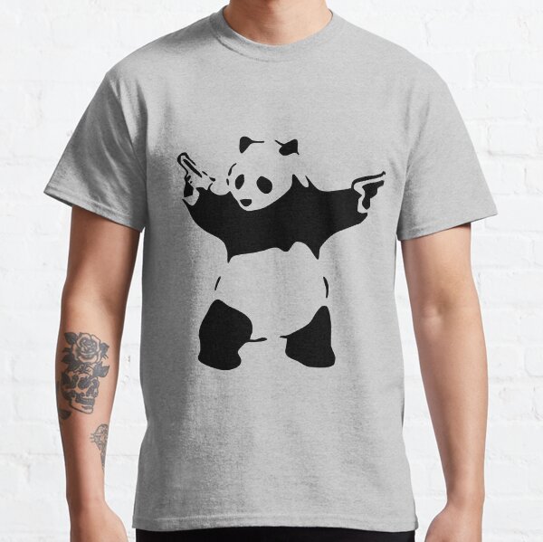 Item preview, Banksy - A panda With a Gun designed and sold by HouseofBalloon.