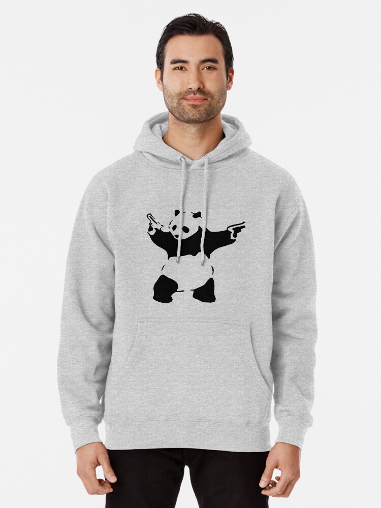 Banksy panda online hoodie