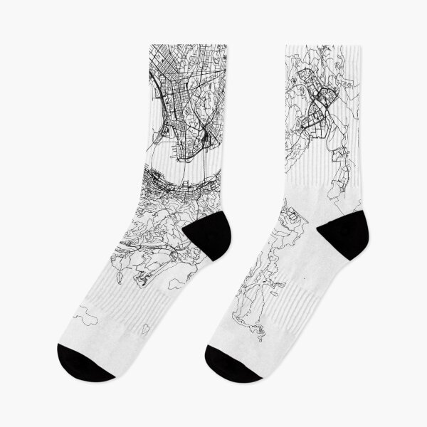 Item preview, Hong Kong White Map designed and sold by multiplicitymap.