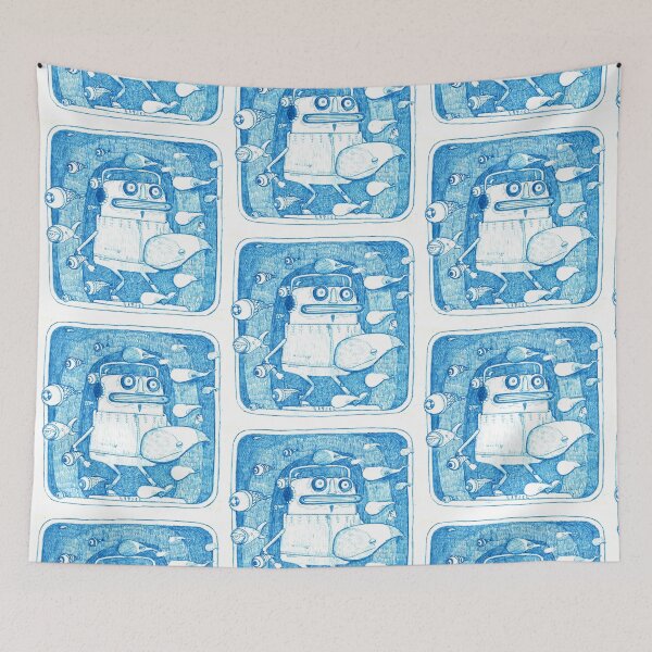 Item preview, Whale Walking designed and sold by Grisel Illustrations.