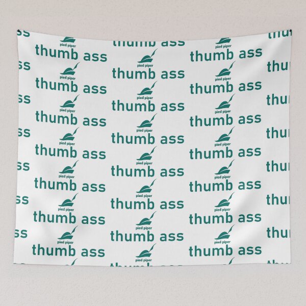 Item preview, thumb ass pied piper silicone valley designed and sold by lacm2020.