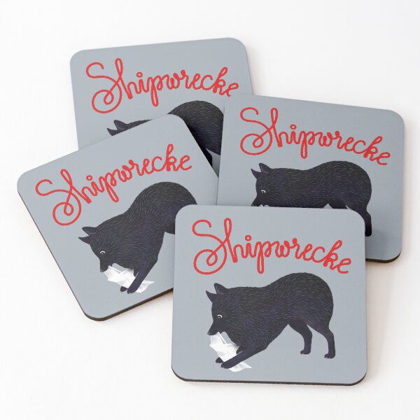 Item preview, Shipwrecke (Grey and Red) designed and sold by illucalliart.