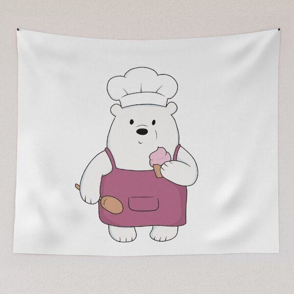 Item preview, We Bare Bears - Ice Bear  designed and sold by ValentinaHramov.