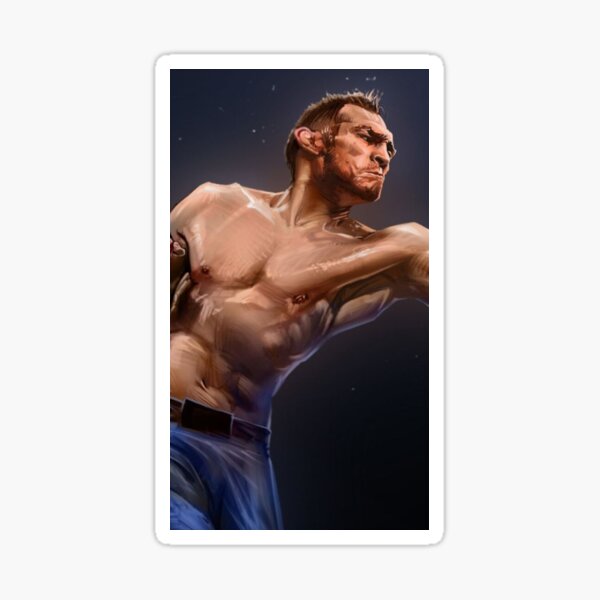 “Justin Gaethje” Sticker by gaveressake | Redbubble